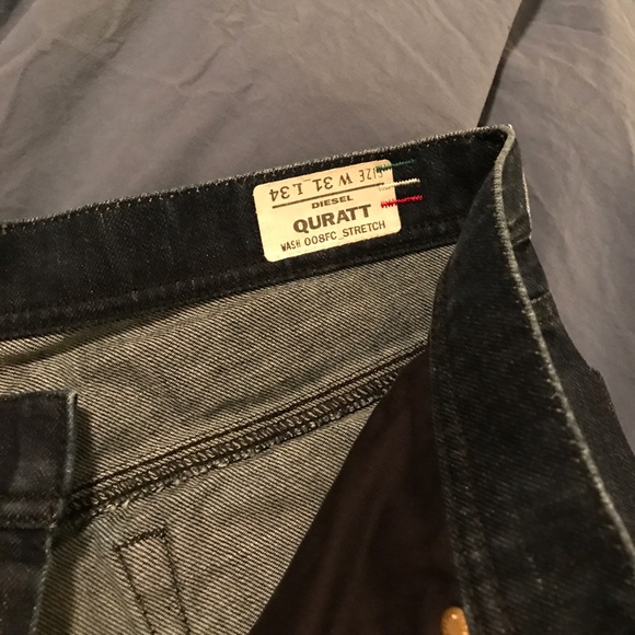 Diesel Men's Quartt Jeans - Picture 3 of 4